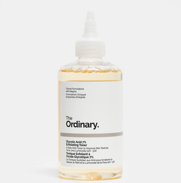 تونر تقشير جلايكوليك أسيد 7% من The Ordinary – لتحسين ملمس البشرة وإشراقتها (240 مل)